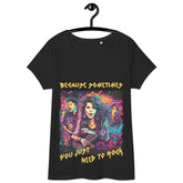 You Just Need To Rock Women’s Fitted V-neck T-shirt - Beyond T-shirts